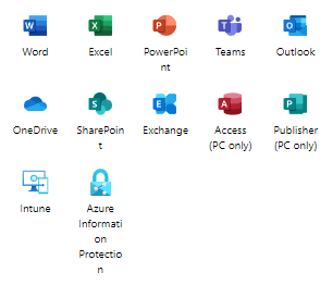 Microsoft Business Premium Logos
